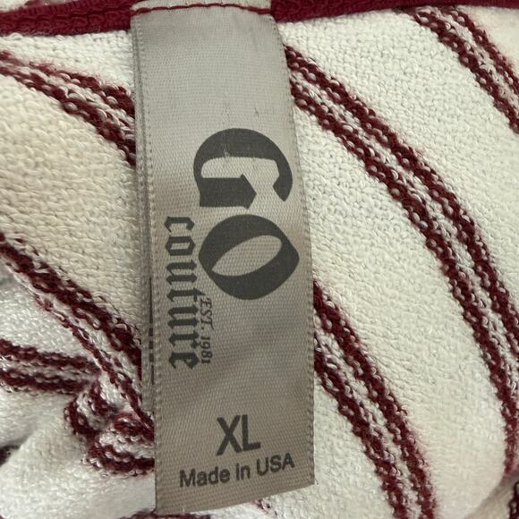 Go Couture Ribbed Stripe Maxi Dress Modal Blend Short Sleeve | XL - Picture 4 of 11